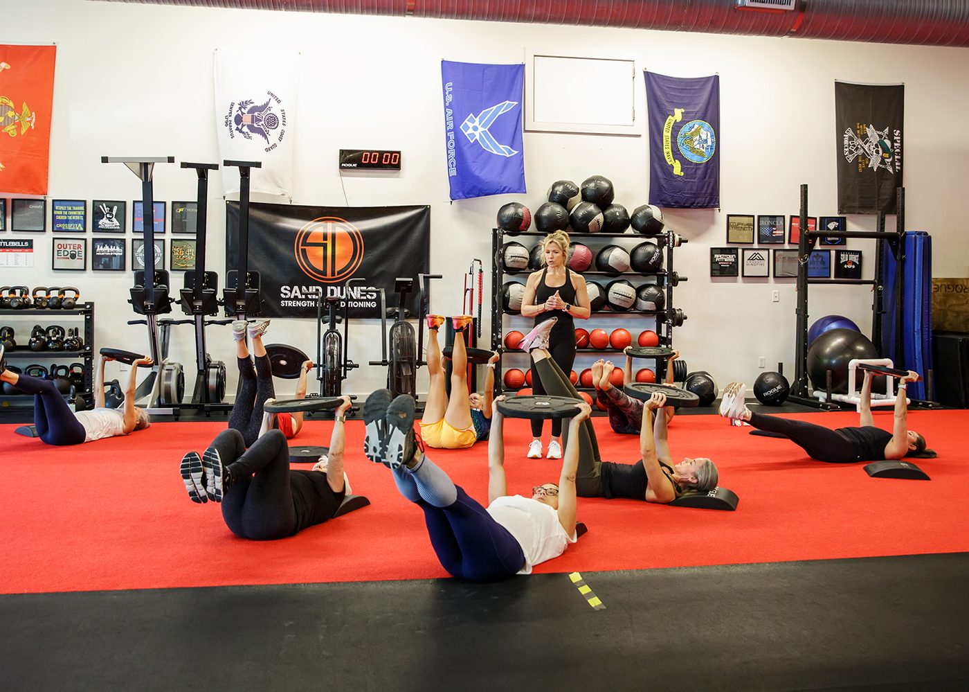Shelly coaching group class